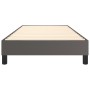 Estructura de cama cuero sintético gris 90x190 cm de vidaXL, Camas y somieres - Ref: Foro24-3120674, Precio: 86,95 €, Descuen...