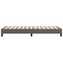 Estructura de cama cuero sintético gris 90x190 cm de vidaXL, Camas y somieres - Ref: Foro24-3120674, Precio: 86,95 €, Descuen...