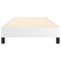 Estructura de cama cuero sintético blanco 80x200 cm de vidaXL, Camas y somieres - Ref: Foro24-3120665, Precio: 76,90 €, Descu...