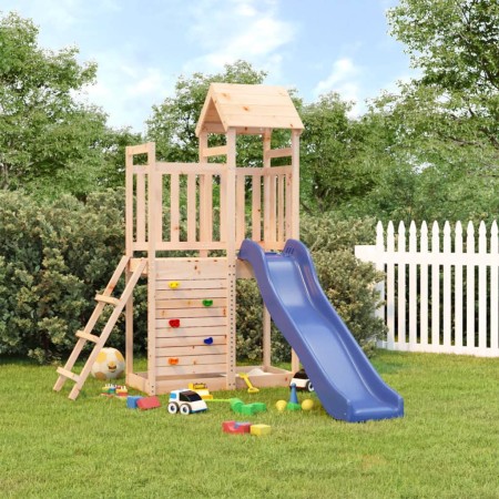 Spielplatz im Freien aus massivem Zirbenholz von vidaXL, Schaukeln und Spielgeräte - Ref: Foro24-3155888, Preis: 320,99 €, Ra...