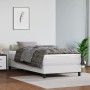 Estructura de cama cuero sintético blanco 90x190 cm de vidaXL, Camas y somieres - Ref: Foro24-3120671, Precio: 83,24 €, Descu...