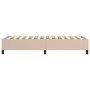 Cappuccino synthetic leather bed frame 80x200 cm by vidaXL, Beds and slatted bases - Ref: Foro24-3121016, Price: 106,99 €, Di...