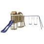 Impregnated pine wood outdoor playground by vidaXL, Swings and play structures - Ref: Foro24-3155887, Price: 543,99 €, Discou...