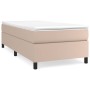 Cappuccino synthetic leather bed frame 90x190 cm by vidaXL, Beds and slatted bases - Ref: Foro24-3121022, Price: 100,14 €, Di...