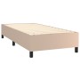 Cappuccino synthetic leather bed frame 90x190 cm by vidaXL, Beds and slatted bases - Ref: Foro24-3121022, Price: 100,14 €, Di...