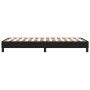 Estructura de cama de cuero sintético negro 90x200 cm de vidaXL, Camas y somieres - Ref: Foro24-3120676, Precio: 89,81 €, Des...