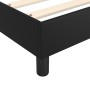 Estructura de cama de cuero sintético negro 90x200 cm de vidaXL, Camas y somieres - Ref: Foro24-3120676, Precio: 89,81 €, Des...