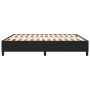 Black synthetic leather bed frame 180x200 cm by vidaXL, Beds and slatted bases - Ref: Foro24-3121059, Price: 140,08 €, Discou...