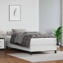 White synthetic leather bed frame 100x200 cm by vidaXL, Beds and slatted bases - Ref: Foro24-3120683, Price: 91,83 €, Discoun...