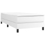 Estructura de cama de cuero sintético blanco 100x200 cm de vidaXL, Camas y somieres - Ref: Foro24-3120683, Precio: 91,83 €, D...