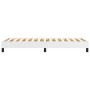 Estructura de cama de cuero sintético blanco 100x200 cm de vidaXL, Camas y somieres - Ref: Foro24-3120683, Precio: 91,83 €, D...