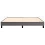 Estructura de cama de cuero sintético gris 200x200 cm de vidaXL, Camas y somieres - Ref: Foro24-3120716, Precio: 134,31 €, De...