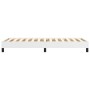 Estructura de cama de cuero sintético blanco 90x200 cm de vidaXL, Camas y somieres - Ref: Foro24-3120677, Precio: 73,07 €, De...