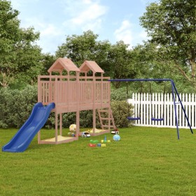 Outdoor solid Douglas wood playground by vidaXL, Swings and play structures - Ref: Foro24-3155883, Price: 608,99 €, Discount: %