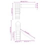 Douglas-Massivholz-Außenspielplatz von vidaXL, Schaukeln und Spielgeräte - Ref: Foro24-3155889, Preis: 292,31 €, Rabatt: %