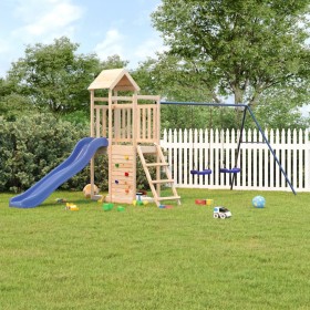 Spielplatz im Freien aus massivem Kiefernholz von vidaXL, Schaukeln und Spielgeräte - Ref: Foro24-3155894, Preis: 381,56 €, R...