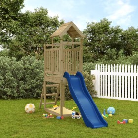 Spielplatz im Freien aus imprägniertem Kiefernholz von vidaXL, Schaukeln und Spielgeräte - Ref: Foro24-3155866, Preis: 270,99...