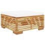 6-piece garden furniture set and solid teak wood cushions by vidaXL, Garden sets - Ref: Foro24-3100859, Price: 1,00 €, Discou...