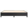 Black synthetic leather bed frame 200x200 cm by vidaXL, Beds and slatted bases - Ref: Foro24-3121065, Price: 162,27 €, Discou...