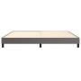 Estructura de cama de cuero sintético gris 200x200 cm de vidaXL, Camas y somieres - Ref: Foro24-3120722, Precio: 145,28 €, De...