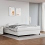 Estructura de cama de cuero sintético blanco 180x200 cm de vidaXL, Camas y somieres - Ref: Foro24-3121060, Precio: 151,60 €, ...