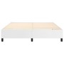 Estructura de cama de cuero sintético blanco 180x200 cm de vidaXL, Camas y somieres - Ref: Foro24-3121060, Precio: 161,49 €, ...