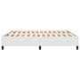 Estructura de cama de cuero sintético blanco 180x200 cm de vidaXL, Camas y somieres - Ref: Foro24-3121060, Precio: 151,60 €, ...