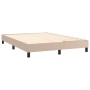 Estructura de cama de cuero sintético capuchino 140x200 cm de vidaXL, Camas y somieres - Ref: Foro24-3120705, Precio: 119,99 ...