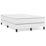 White synthetic leather bed frame 120x200 cm by vidaXL, Beds and slatted bases - Ref: Foro24-3120689, Price: 109,99 €, Discou...