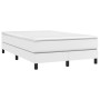 Estructura de cama de cuero sintético blanco 120x200 cm de vidaXL, Camas y somieres - Ref: Foro24-3120689, Precio: 110,27 €, ...