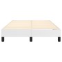 White synthetic leather bed frame 120x200 cm by vidaXL, Beds and slatted bases - Ref: Foro24-3120689, Price: 109,99 €, Discou...