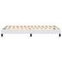 Estructura de cama de cuero sintético blanco 120x200 cm de vidaXL, Camas y somieres - Ref: Foro24-3120689, Precio: 110,27 €, ...