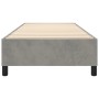 Estructura de cama de terciopelo gris claro 80x200 cm de vidaXL, Camas y somieres - Ref: Foro24-3121084, Precio: 91,02 €, Des...