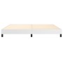 White synthetic leather bed frame 200x200 cm by vidaXL, Beds and slatted bases - Ref: Foro24-3120719, Price: 126,78 €, Discou...