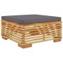 5-piece garden furniture set and solid teak wood cushions by vidaXL, Garden sets - Ref: Foro24-3100856, Price: 775,38 €, Disc...