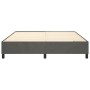 Dark gray velvet bed frame 160x200 cm by vidaXL, Beds and slatted bases - Ref: Foro24-3121127, Price: 124,61 €, Discount: %