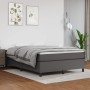 Gray synthetic leather bed frame 140x190 cm by vidaXL, Beds and slatted bases - Ref: Foro24-3121045, Price: 135,30 €, Discoun...