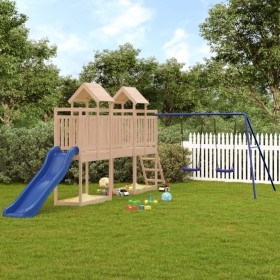 Spielplatz im Freien aus massivem Kiefernholz von vidaXL, Schaukeln und Spielgeräte - Ref: Foro24-3155882, Preis: 570,79 €, R...