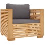 7-piece garden furniture set and solid teak wood cushions by vidaXL, Garden sets - Ref: Foro24-3100862, Price: 1,00 €, Discou...