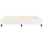 Estructura de cama de cuero sintético blanco 200x200 cm de vidaXL, Camas y somieres - Ref: Foro24-3121066, Precio: 163,66 €, ...