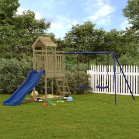 Spielplatz im Freien imprägniertes Kiefernholz von vidaXL, Schaukeln und Spielgeräte - Ref: Foro24-3155881, Preis: 338,64 €, ...