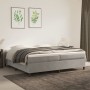 Estructura de cama de terciopelo gris claro 180x200 cm de vidaXL, Camas y somieres - Ref: Foro24-3121138, Precio: 133,05 €, D...