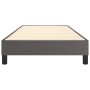 Estructura de cama de cuero sintético gris 100x200 cm de vidaXL, Camas y somieres - Ref: Foro24-3120686, Precio: 91,55 €, Des...