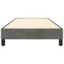 Estructura de cama de terciopelo gris oscuro 80x200 cm de vidaXL, Camas y somieres - Ref: Foro24-3120737, Precio: 79,18 €, De...