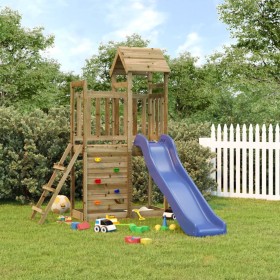 Spielplatz im Freien aus imprägniertem Kiefernholz von vidaXL, Schaukeln und Spielgeräte - Ref: Foro24-3155890, Preis: 355,99...