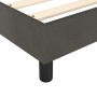 Estructura de cama de terciopelo gris oscuro 140x190 cm de vidaXL, Camas y somieres - Ref: Foro24-3120767, Precio: 95,77 €, D...