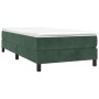 Estructura de cama de terciopelo verde 80x200 cm de vidaXL, Camas y somieres - Ref: Foro24-3120739, Precio: 76,33 €, Descuent...