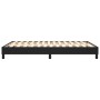 Estructura de cama de cuero sintético negro 140x200 cm de vidaXL, Camas y somieres - Ref: Foro24-3120700, Precio: 96,84 €, De...