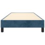 Blue velvet bed frame 100x200 cm by vidaXL, Beds and slatted bases - Ref: Foro24-3120758, Price: 90,75 €, Discount: %