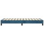 Blue velvet bed frame 100x200 cm by vidaXL, Beds and slatted bases - Ref: Foro24-3120758, Price: 90,75 €, Discount: %